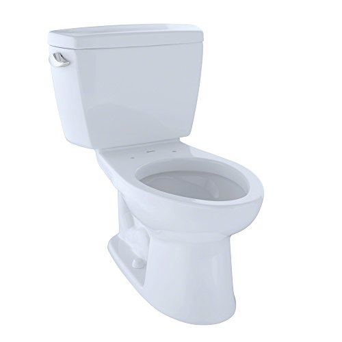 Product Cover Toto CST744SF.10#01 CST744SF.10No.01 Drake Two-Piece Toilet, 1.6-GPF Cotton