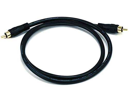 Product Cover Monoprice102743 75 Ohm Digital  Coaxial Audio/Video RCA Cable