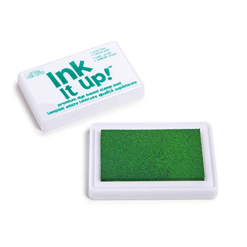 Product Cover Ink It Up! Premium Dye Based Christmas Green Stamp Pad