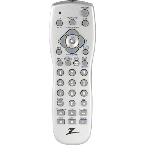 Product Cover AmerTac - Zenith ZP305M ZP305M 3 Device Universal Remote, Silver