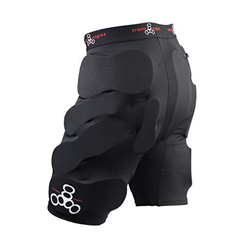 Product Cover Triple Eight Bumsaver Men's Padded Shorts for Skateboarding and Snowboarding, Large