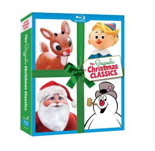 Product Cover The Original Christmas Classics Gift Set with Frosty, Rudolph and Santa [Blu-ray]