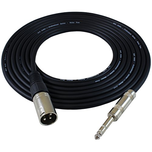 Product Cover GLS Audio 25ft Patch Cable Cords - XLR Male to 1/4