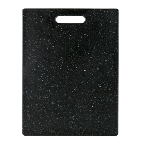 Product Cover Dexas Grippboard Cutting Board with Non-Slip Feet, 11 by 14.5 inches, Dark Granite pattern and Black