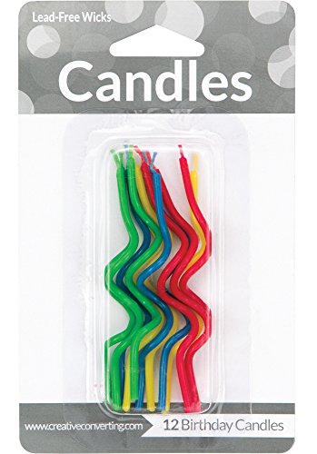 Product Cover Creative Converting 101023 Birthday Cake Candle, 3.25