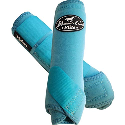 Product Cover Professionals Choice Equine Sports Medicine Ventech Elite Leg Boot Value Pack, Set of 4 (Medium, Turquoise)