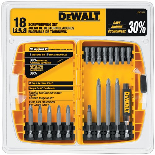 Product Cover DEWALT DW2174 18-piece DEWALT Screwdriving Set
