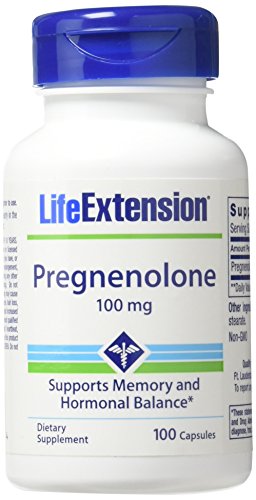 Product Cover Life Extension Pregnenolone 100 Mg 100 Caps 2-Pack (200 Count)