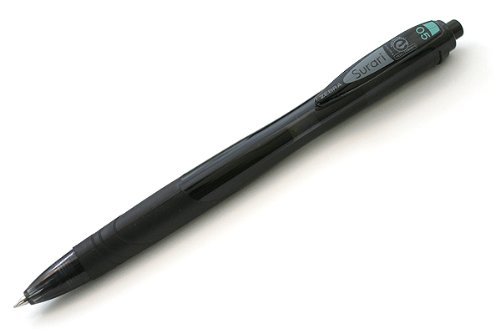 Product Cover Zebra Surari Emulsion Ink Pen - 0.5 mm - Dark Black Body - Black Ink