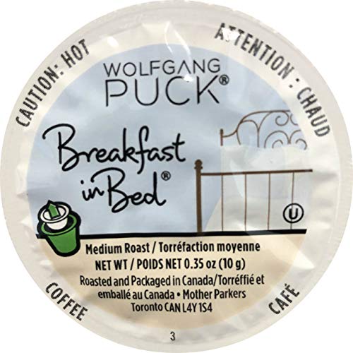 Product Cover Wolfgang Puck Coffee, Breakfast in Bed (Medium Roast),  24-Count K-Cups for Keurig Brewers
