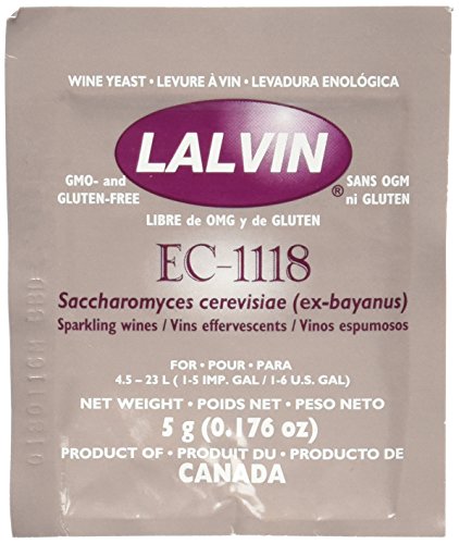 Product Cover Lalvin Dried Wine Yeast EC #1118 (Pack of 10)