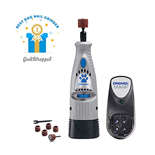 Product Cover Dremel 7300-PT 4.8V Cordless Pet Dog Nail Grooming & Grinding Tool, Safely & Humanely Trim Pet & Dog Nails