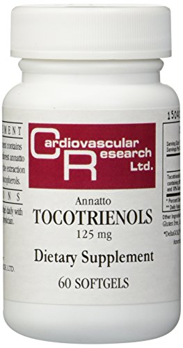 Product Cover Ecological Formulas - Annatto Tocotrienols 125 mg 60 gels [Health and Beauty]