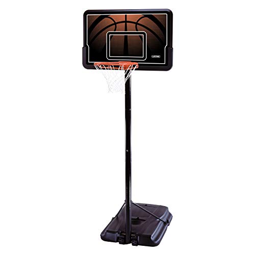 Product Cover Lifetime 90040 Height Adjustable Portable Basketball System, 44 Inch Backboard
