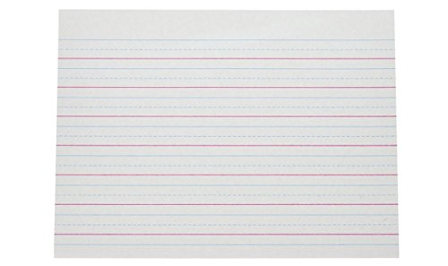 Product Cover Pacon Multi-Program Handwriting Paper, 10-1/2 x 8 Inches, Pack of 500 - 2421, White