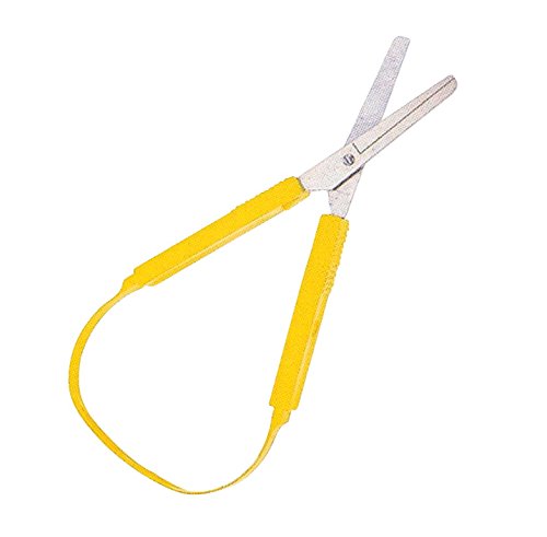 Product Cover School Smart Loop Scissors, 8 Inches, Yellow