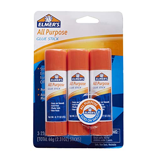 Product Cover Elmer's All Purpose Glue Sticks, 0.77 Ounce, 3 Count