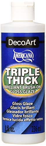 Product Cover DecoArt TG01-9 Triple Thick Gloss Glaze, 8-Ounce Triple Thick Gloss Glaze