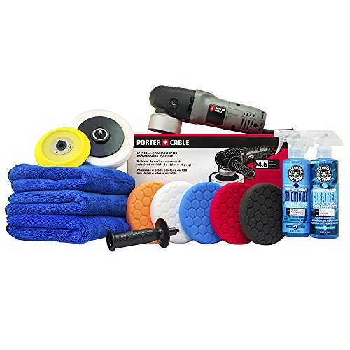 Product Cover Chemical Guys BUF Porter Cable 7424XP Detailing Complete Detailing Kit with Pads, Backing Plate and Accessories (13 Items)
