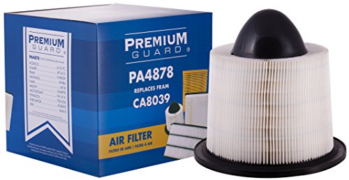 Product Cover Premium Guard Air Filter PA4878 | Fits 2014-2003 Ford E-150, 2014-2003 Ford E-250, 2018-1999 Ford E-350 Super Duty, 2017-2003 Ford E-450 Super Duty, 2004-1997 Ford Expedition, 2008-1997 Ford F-150, 20
