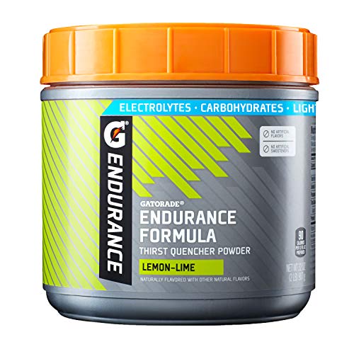 Product Cover Gatorade Endurance Formula Powder, Lemon Lime, 32 Ounce.
