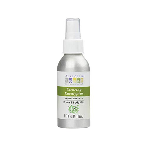 Product Cover Aura Cacia Clearing Eucalyptus Aromatherapy Room and Body Mist | 4 fl. oz.