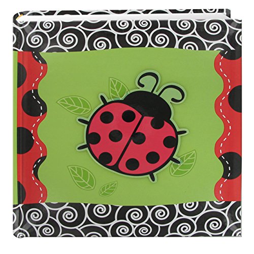 Product Cover Pioneer Photo Albums 200-Pocket 3-D Lady Bug Applique Cover Photo Album, 4 by 6-Inch