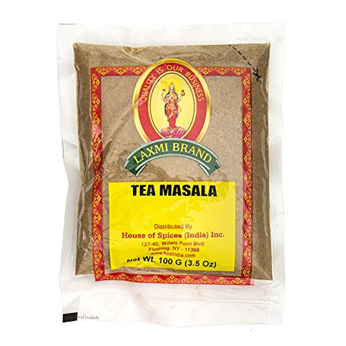 Product Cover Laxmi Natural Tea Masala - Traditional Indian Tea Masala - 3.5oz (100g)
