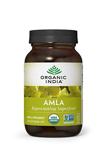 Product Cover ORGANIC INDIA Amla - Vitamin C, 90 Veg Capsules
