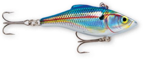 Product Cover Rapala Rattlin' Rapala 08 Fishing lure, 3.125-Inch, Holographic Blue Shad