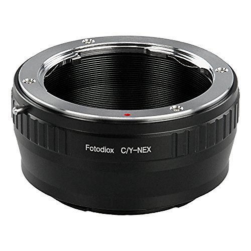 Product Cover Fotodiox Lens Mount Adapter Compatible with Contax/Yashica Lenses to Sony E-Mount Cameras