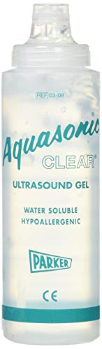 Product Cover Aquasonic Clear Ultrasound Transmission Gel, 8-Ounce, Case of 12