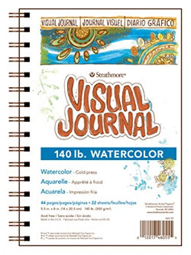 Product Cover Strathmore (460-55) 400 Series Visual Watercolor Journal, 140 LB Cold Press, 5.5