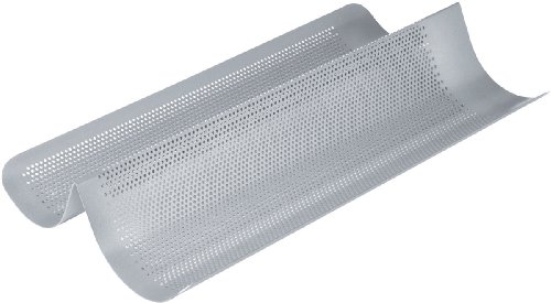 Product Cover Chicago Metallic Commercial II Non-Stick Perforated French Bread Pan - 59610