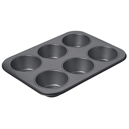 Product Cover Chicago Metallic Professional 6-Cup Non-Stick Muffin Pan, 14-Inch-by-10.25-Inch