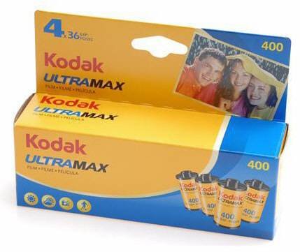 Product Cover 4x Kodak UltraMax 400 Speed 35mm 36 Exposures Film