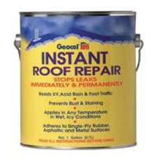 Product Cover Geocel 25300 Instant Roof Repair Brushable Coating, 1 Gallon, Clear