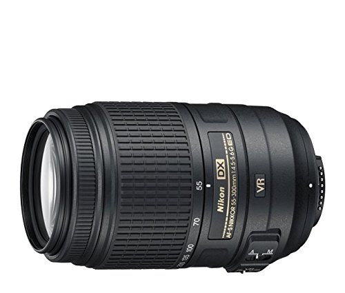 Product Cover Nikon AF-S DX NIKKOR 55-300mm f/4.5-5.6G ED Vibration Reduction Zoom Lens with Auto Focus for Nikon DSLR Cameras