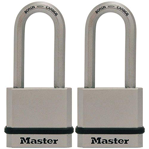 Product Cover Master Lock M530XTLH Magnum Solid Steel Keyed Alike Padlocks, 2 Pack