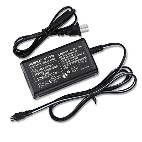 Product Cover AC Power Adapter Charger and US Cable Compatible Sony Handycam FDR-AX100 FDR-AXP55 FDR-AX53 FDR-AX40 FDR-AX33 FDR-AX30 HDR-XR150 Digital Camcorder