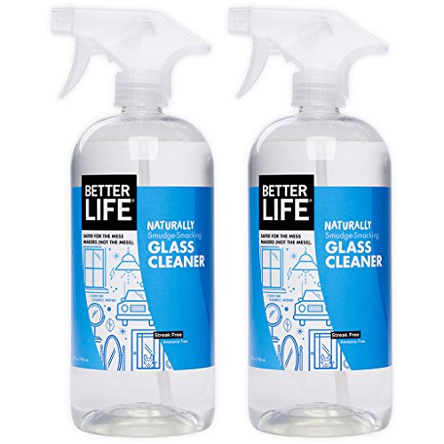 Product Cover Better Life Natural Streak Free Glass Cleaner, 32 Ounces (Pack of 2), 24425
