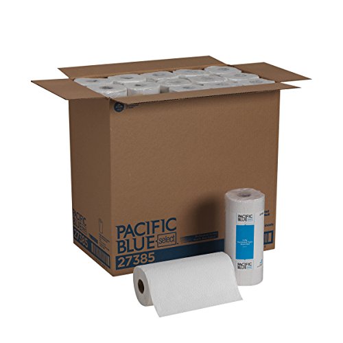 Product Cover Pacific Blue Select 2-Ply Perforated Paper Towel Rolls by Georgia-Pacific Pro, 85 Sheets Per Roll, 30 Rolls Per Case