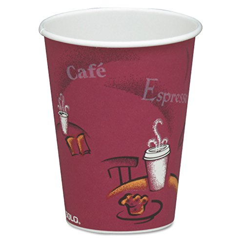 Product Cover Solo 378SI-0041 8 oz Bistro SSP Paper Hot Cup (Case of 1000)