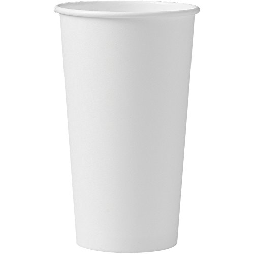 Product Cover Solo 420W-2050 20 oz White SSP Paper Hot Cup (Case of 600)