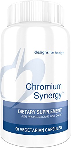 Product Cover Designs for Health Chromium Synergy - Blood Sugar Support Capsules with TRAACS Minerals Chromium Nicotinate (90 Capsules)