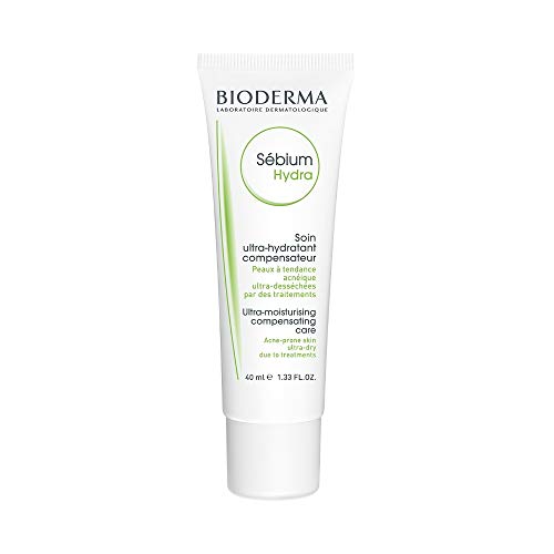 Product Cover Bioderma Sébium Hydra Moisturizing Cream for Acne-Prone Skin Dehydrated by Acne Treatment - 1.3 FL.OZ.