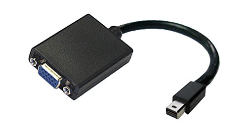 Product Cover Accell mDP to VGA Adapter - Mini DisplayPort to VGA (HD-15) Active Adapter - AMD Eyefinity Certified, 1920x1200 (WUXGA) @60Hz, Black