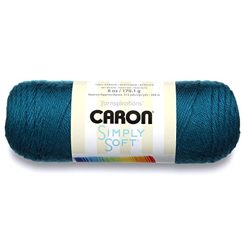 Product Cover Caron  Simply Soft Collection Yarn - (4) Medium Gauge 100% Acrylic - 6 oz - Pagoda   -  Machine Wash & Dry (H97COL-14)