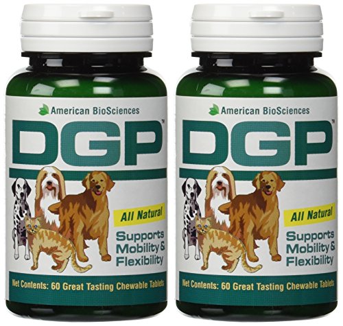 Product Cover American BioSciences DGP Joint Support for Pets All Natural Formula - 60 Chewable Tablets (2-Pack)