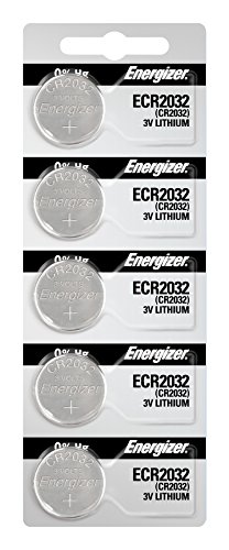 Product Cover Energizer 2032 Battery CR2032 Lithium 3v (1 Pack of 5)
